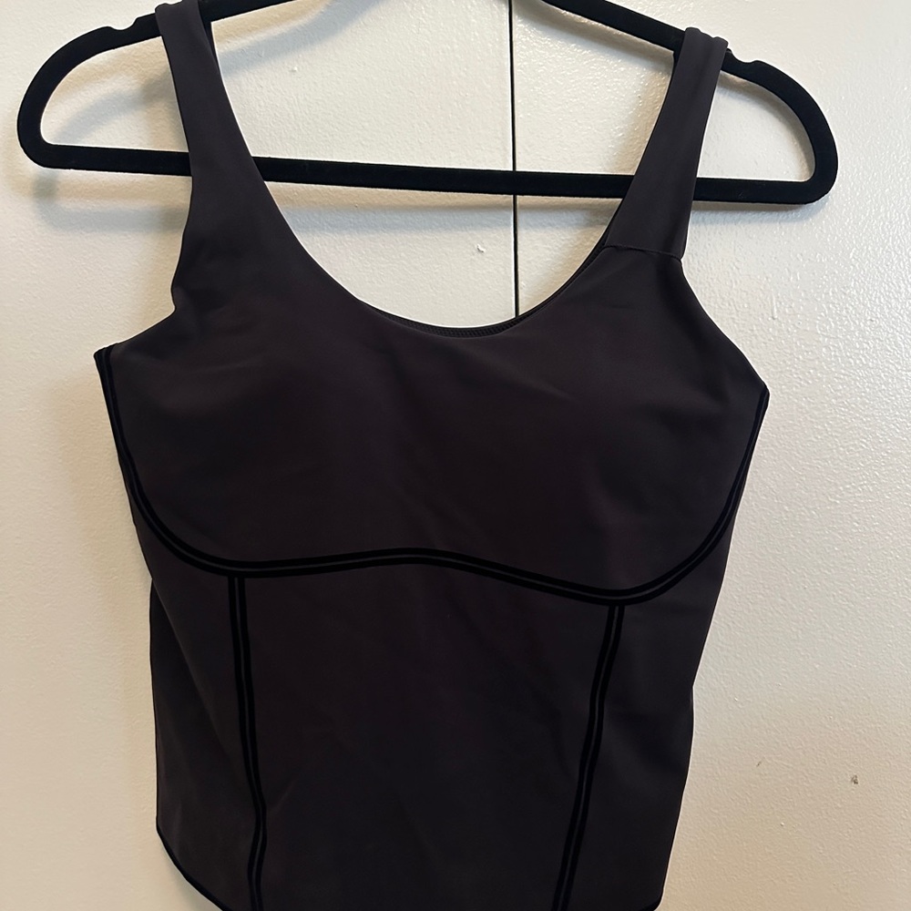 Knix HiTouch Active Contour Black Tank Top